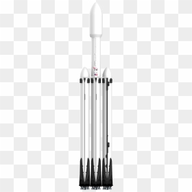 Falcon Heavy, HD Png Download - spacex logo png