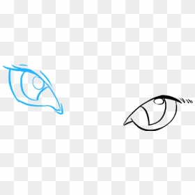 How To Draw Cat Eyes - Sketch, HD Png Download - cat eyes png