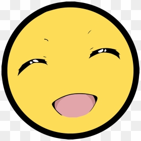 Face Yellow Facial Expression Emoticon Smile Nose Head - Smiley Face Meme Transparent, HD Png Download - awesome face png