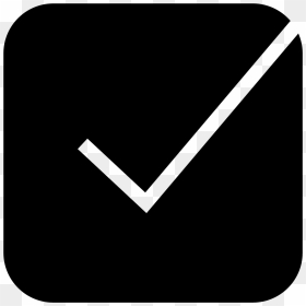 Tick Box Filled Icon - Graphic Design, HD Png Download - tick png