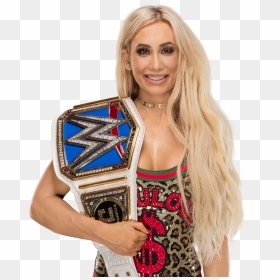 Carmella Smackdown Women"s Champion Png - Carmella Wwe Smackdown Women's Champion, Transparent Png - ronda rousey png