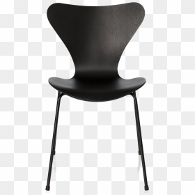Series 7 Chair Arne Jacobsen Balck Coloured Ash Monochrome - Lilly Chair By Arne Jacobsen, HD Png Download - ash png