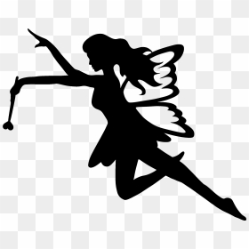 Fairy Silhouette Png, Transparent Png - fairy silhouette png