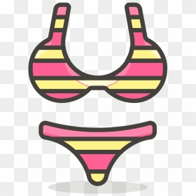 Bikini Emoji Clipart - Emoji Biquini, HD Png Download - bikini png