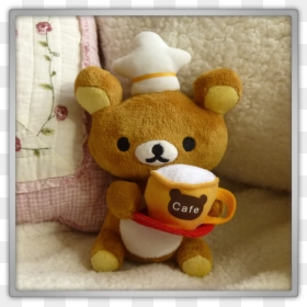 Blippo Haul Review Shoplog Rilakkuma Plush Cafe Kawaii - Stuffed Toy, HD Png Download - rilakkuma png