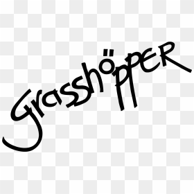 Grasshopper Logo Png Transparent - Logo Black Grasshopper, Png Download - grasshopper png