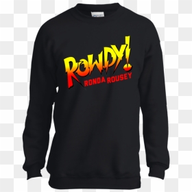 Long-sleeved T-shirt, HD Png Download - ronda rousey png