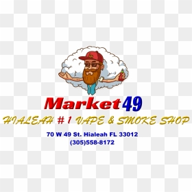 Market 49 Vape & Smoke Shop Hialeah, HD Png Download - vape smoke png
