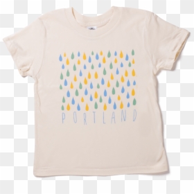 Portland Rain Color Kids Tee - Active Shirt, HD Png Download - dollars png