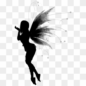 #fairy #silhouette - Fairy, HD Png Download - fairy silhouette png