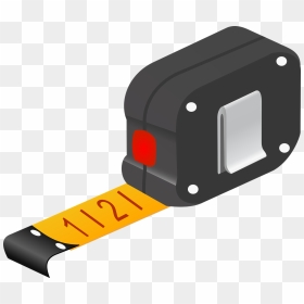 Clip Art Measuring Tape Png, Transparent Png - construction tools png