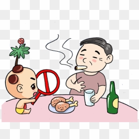 Thumb Image - Cartoon Drawing On Smoking, HD Png Download - smoking png