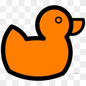 Clip Art Orange Duck, HD Png Download - baby clipart png