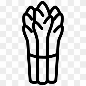 Asparagus - Black And White Clipart Of Asparagus, HD Png Download - asparagus png