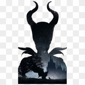 Image Maleficent Desktop Wallpaper - Maleficent Silhouette, HD Png Download - maleficent png
