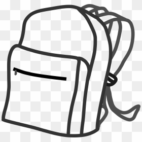 School Bag Clip Arts - Backpack Clipart, HD Png Download - school icon png
