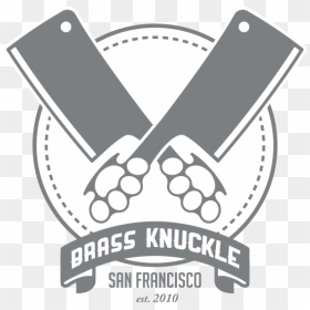 Brass Knuckles Logo Png , Png Download - Logo Brass Knuckles, Transparent Png - brass knuckles png