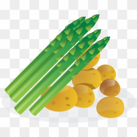 Asparagus Clip Arts - รูป การ์ตูน ผัก หน่อไม้ฝรั่ง, HD Png Download - asparagus png