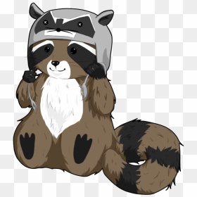 Raccoon Hat Png - Raccoon Drawing Png, Transparent Png - racoon png