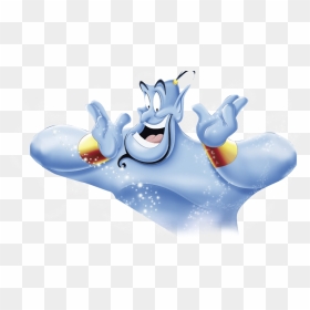 Aladdin Youtube Jasmine Abu Genie Princess - Genie Aladdin Cartoon Png, Transparent Png - aladdin png