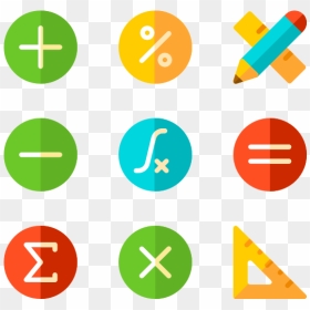 Mathematics Logo Png - Icon Png Transparent Maths, Png Download - school icon png