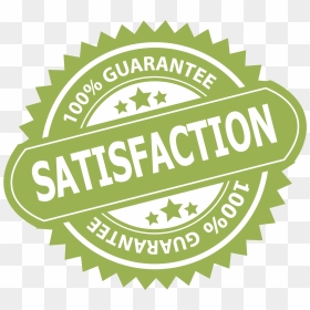 Satisfaction Guaranteed Green - Client Satisfaction Guaranteed Batch, HD Png Download - satisfaction guaranteed png