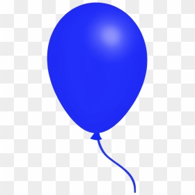 Blue Balloon Clipart - Clip Art Balloon, HD Png Download - balloon clipart png