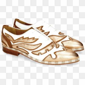 Oxford Shoes Jessy 43 Rio White Talca Rose Gold - Sneakers, HD Png Download - gold rose png