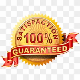 100 Satisfaction Guarantee Png , Png Download - 100 Percent Satisfaction Guarantee Png, Transparent Png - satisfaction guaranteed png
