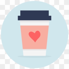 Coffee Icon - Heart, HD Png Download - coffee icon png