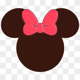 Minnie Mouse Mickey Mouse Clip Art Silhouette Portable - Transparent Minnie Mouse Silhouette Png, Png Download - mickey mouse face png