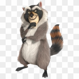 Villains Wiki - Racoon From The Nut Job, HD Png Download - racoon png