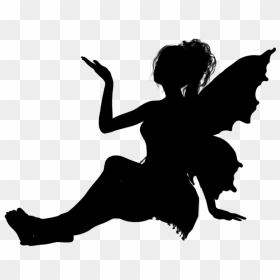 Fairy Silhouette Png, Transparent Png - fairy silhouette png