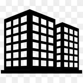 Multi-storied Building - Transparent Commercial Icon Png, Png Download - building icon png