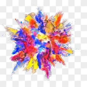 Color Powder Png - Color Dust Explosion Png, Transparent Png - color explosion png