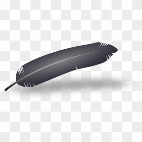 Black Feather Clip Arts - Bird Wings Vector Png, Transparent Png - black feather png