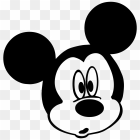 Clipart Face Mickey Mouse - Clipart Mickey Mouse Head Svg, HD Png ...