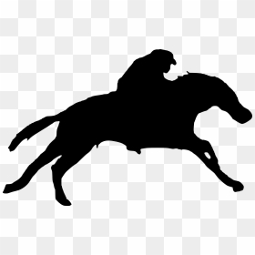 Free Png Horse Riding Silhouette Png Images Transparent - Man Riding A Horse Silhouette, Png Download - horse silhouette png