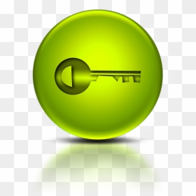 Green Key Icon - Sign, HD Png Download - key icon png