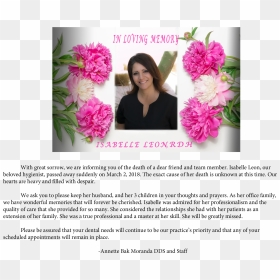 Common Peony, HD Png Download - in loving memory png