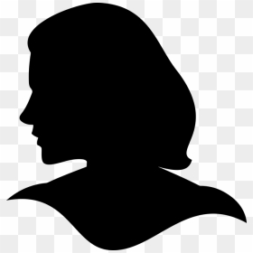 Transparent Female Head Silhouette Png, Png Download - headshot png