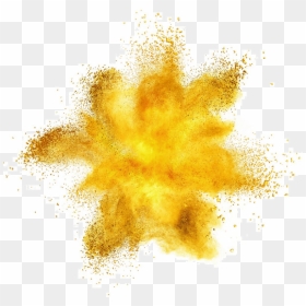 Yellow Dust Explosion Stock Photography Color - Maple Leaf, HD Png Download - color explosion png