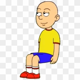 Cartoon , Png Download - Caillou From Goanimate Sitting, Transparent Png - caillou png