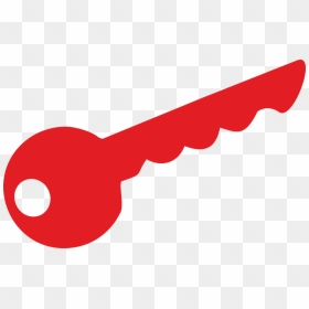 Red Key Clip Art, HD Png Download - key icon png