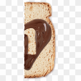 Slice Of Bread - Chocolate, HD Png Download - nutella png