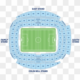 Etihad Stadium Block 313 , Png Download - Man City Stadium Plan, Transparent Png - stadium lights png