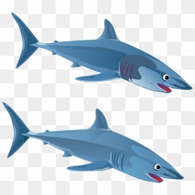 Christian Fish Clipart, Vector Clip Art Online, Royalty - 2 Sharks Clipart, HD Png Download - christian fish png