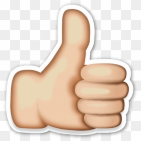 Download Like Emoji Thumbs Up Png Image For Free - Like Emoji Em Png, Transparent Png - thumb up png