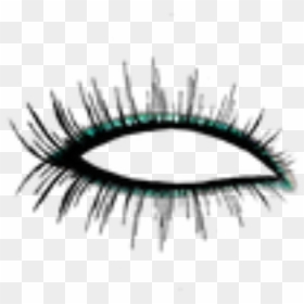 Eyelashes Clipart Outline - Make Up Eyes Png, Transparent Png - eye lashes png