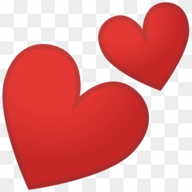 Two Hearts Icon - Two Hearts Emoji Png, Transparent Png - heart symbol png